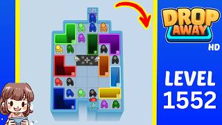 Drop Away Level 1552 Solution Walkthrough