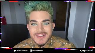 Adam Lambert - Live Q&A On Twitch & Amazon Music