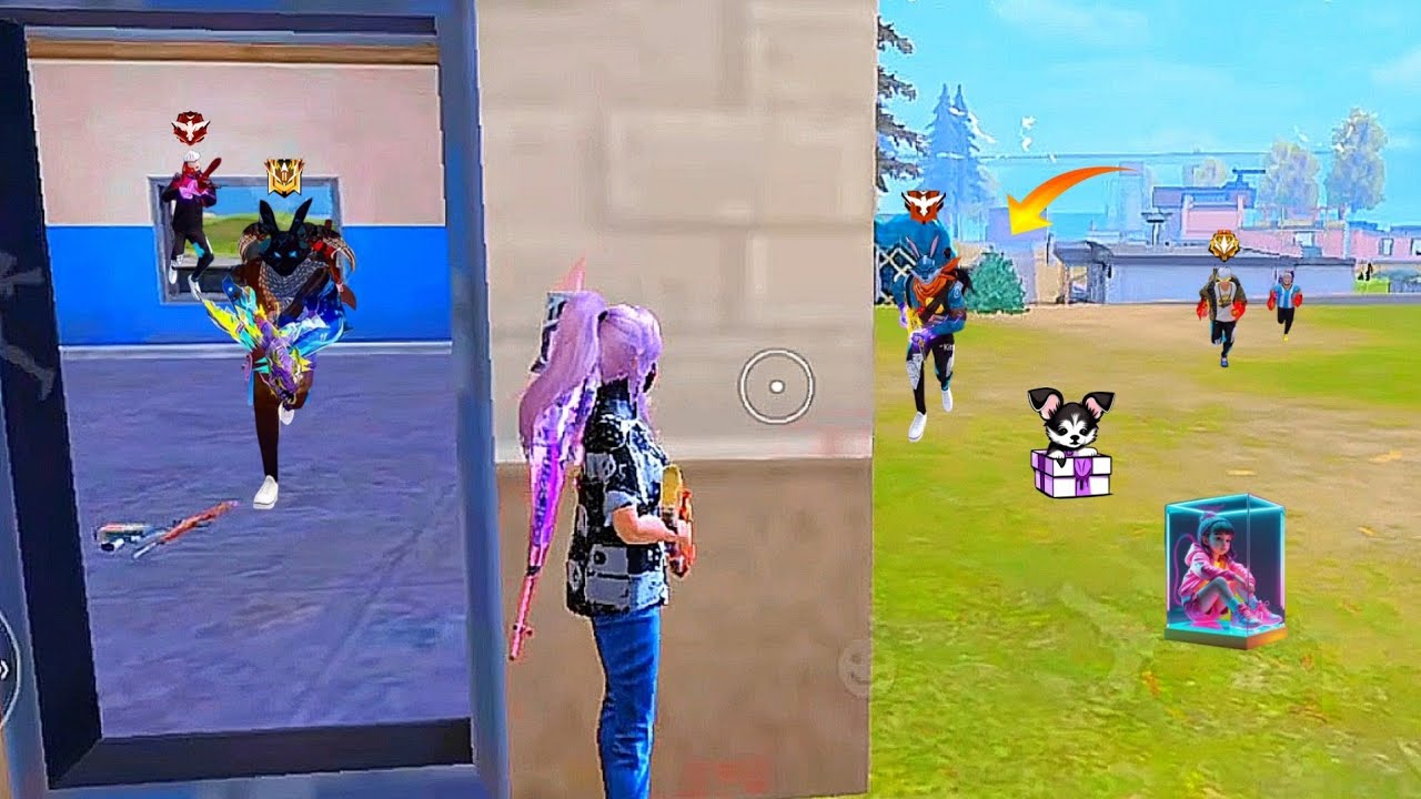FREE FIRE 🔥 99% Headshot Rate ♥️ Solo vs Squad 💪 HandCam GamePlay 🎯 ...