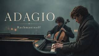 The Most Beautiful 8 Adagios in Rachmaninoff Style | Calm Felt Piano for Deep Relaxation