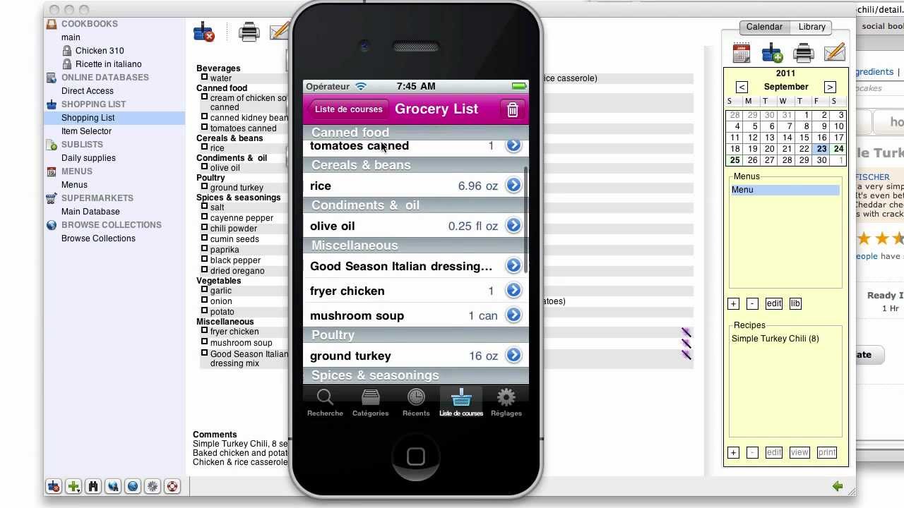 Recipe Software: 10 Minutes to Recipe Software Shop'NCook