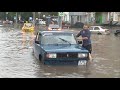 Гроза, ливень, сильный дождь, наводнение, потоп в Москве 28.06.2021.