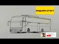 jet bus 5, cara menggambar bus @wahyudinaa