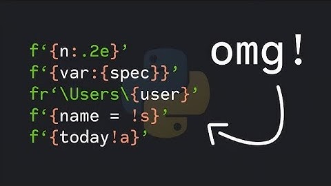 Еще 5 полезных приемов работы с F-Строками в Python