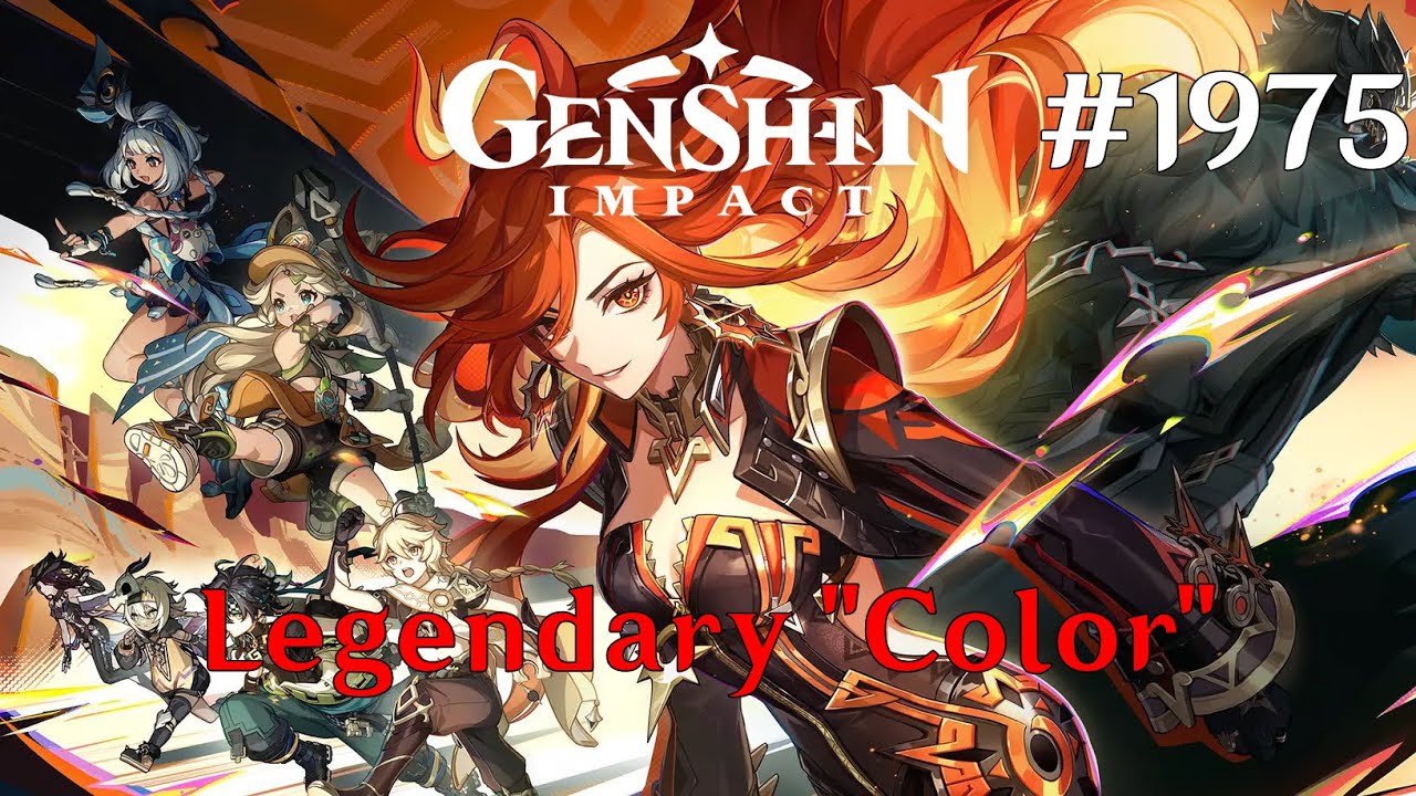 Genshin Impact Walkthrough Part 1975 - Legendary "Color" (No Commentary ...