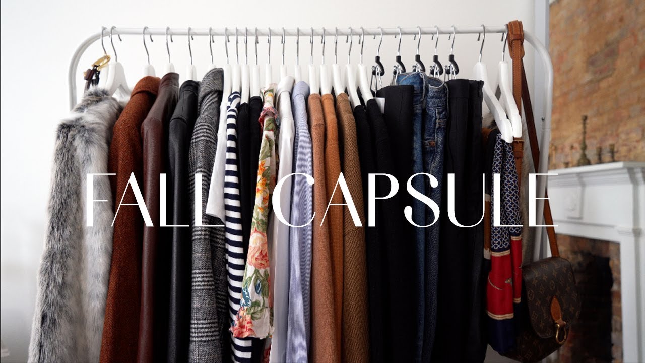 My Complete Fall Capsule + Shoes, Accessories & Outerwear - YouTube