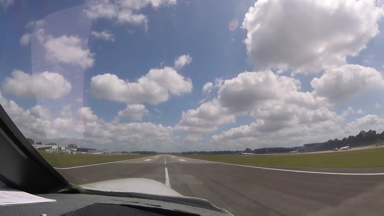 WSSL Day Visual Approach - Singapore