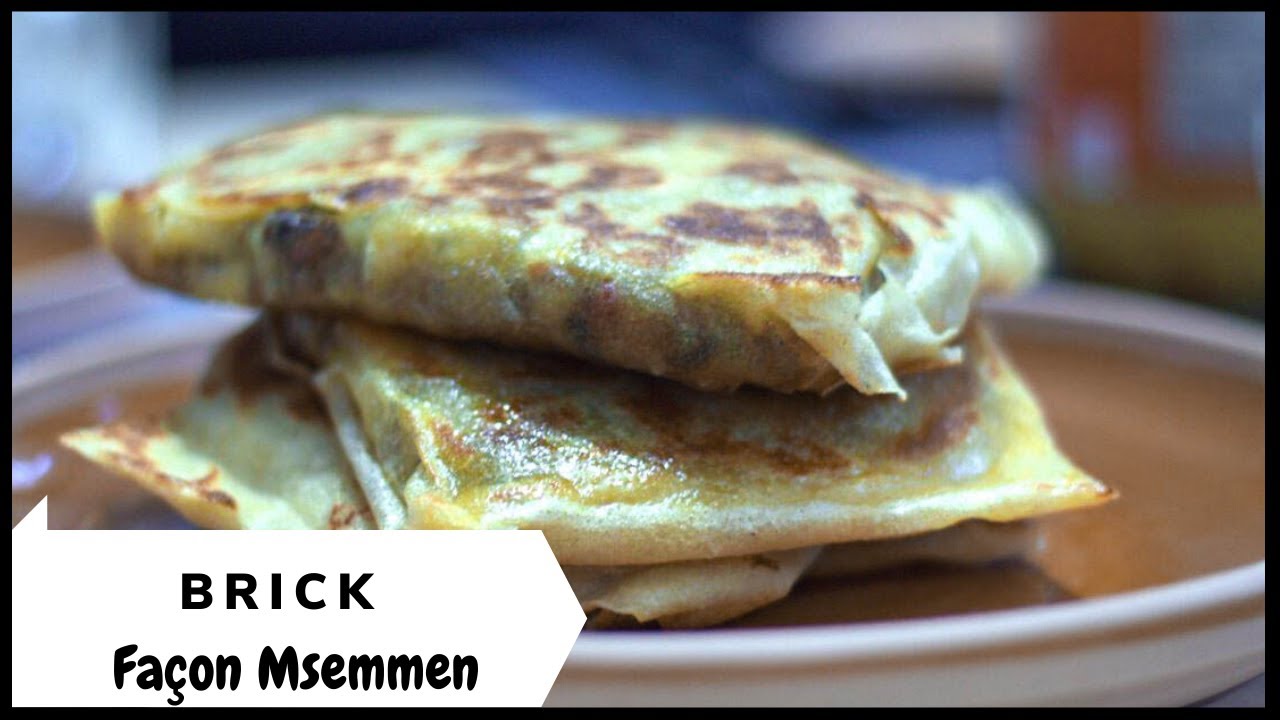 #Brick façon #Msemen recette ramadan