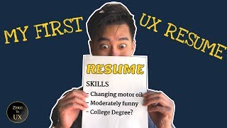 How to Make Your FIRST UX Research Resume STAND OUT | UX Researcher Resume