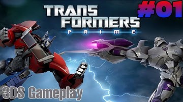 Transformers Prime: The Game - Part 1 - Into the Breach (3ds Gameplay)