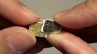 Samsung Galaxy S8: How to Cut SIM Card Down to Nano Size