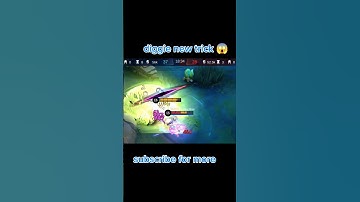 diggie new trick 😱#shorts #mlbb #mobilelegends #viralshorts #moontoon #diggie