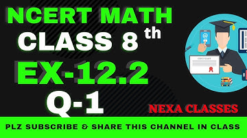 Ex-12.2 Q-1 | Chapter 12 | Exponents and Powers | Class 8th NCERT Math |