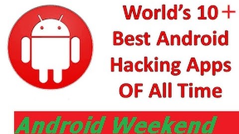 Top 10 HACKING APPS for Android 2017 ||  latest HACKING APPS 2017