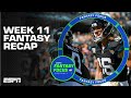 Week 11 fantasy recap  fantasy focus 