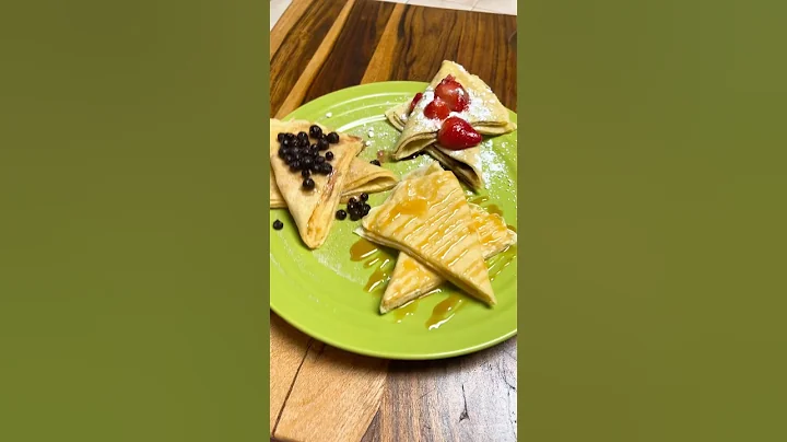 First time making Crepes.