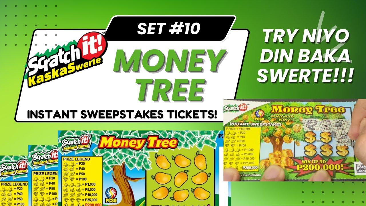 Money Tree Scratch It - Set #10 | Instant Sweepstakes | Jackpot! | Video 058