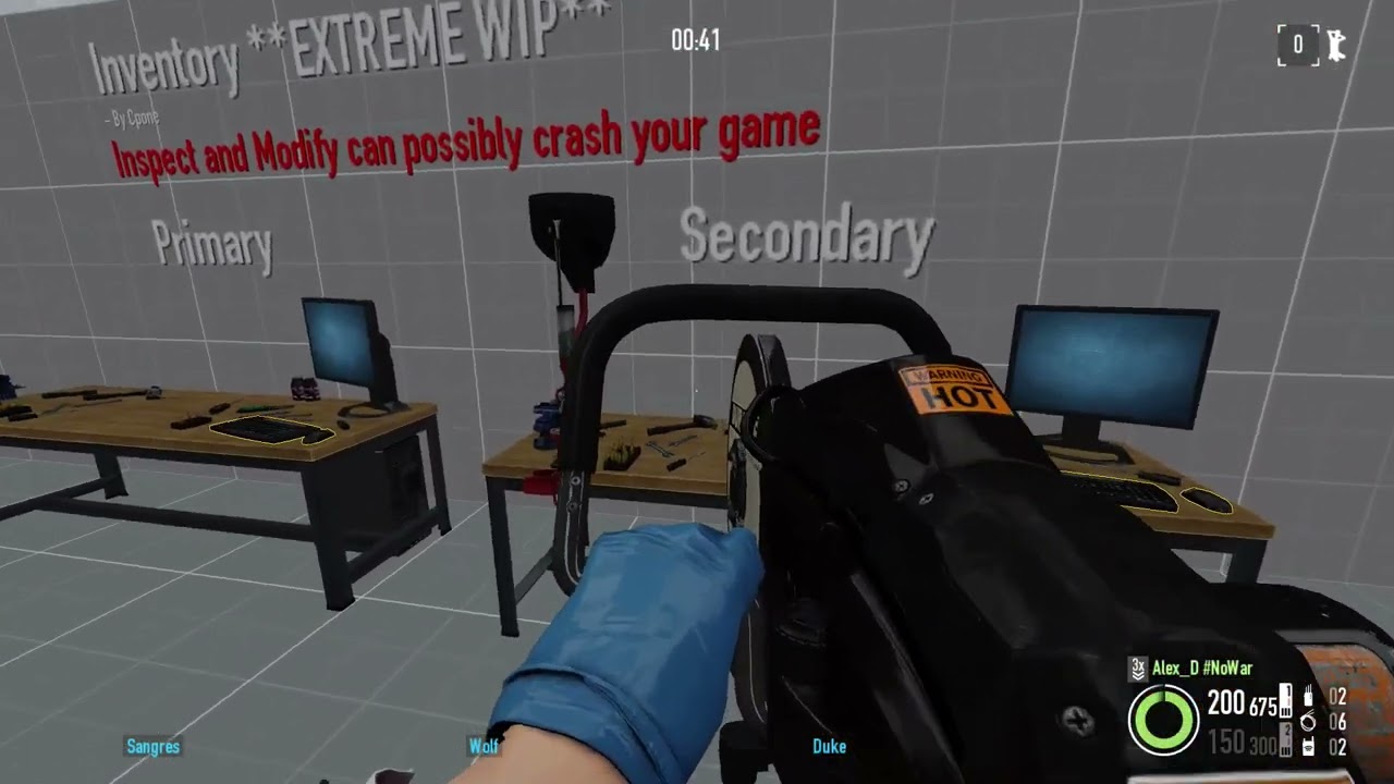 SSam2 sounds for OVE9000 Saw in PD2