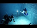 Underwater fashion photography - behind the scenes (Erikas Skardzius)