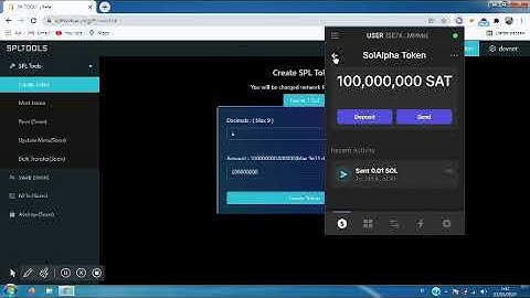 Make SPL Token Solana just 1 click(update)