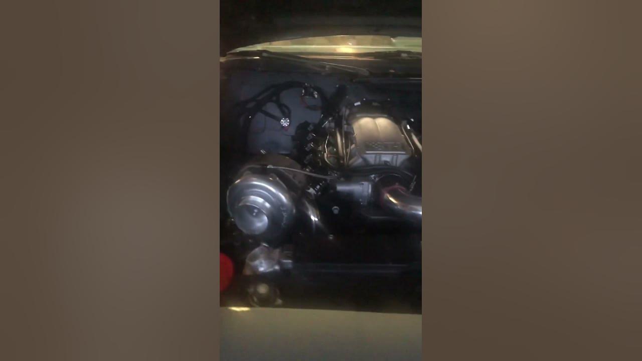 On 3 G body turbo kit 1st start. 6.0 L96 Trick flow LS3 Heads 1984