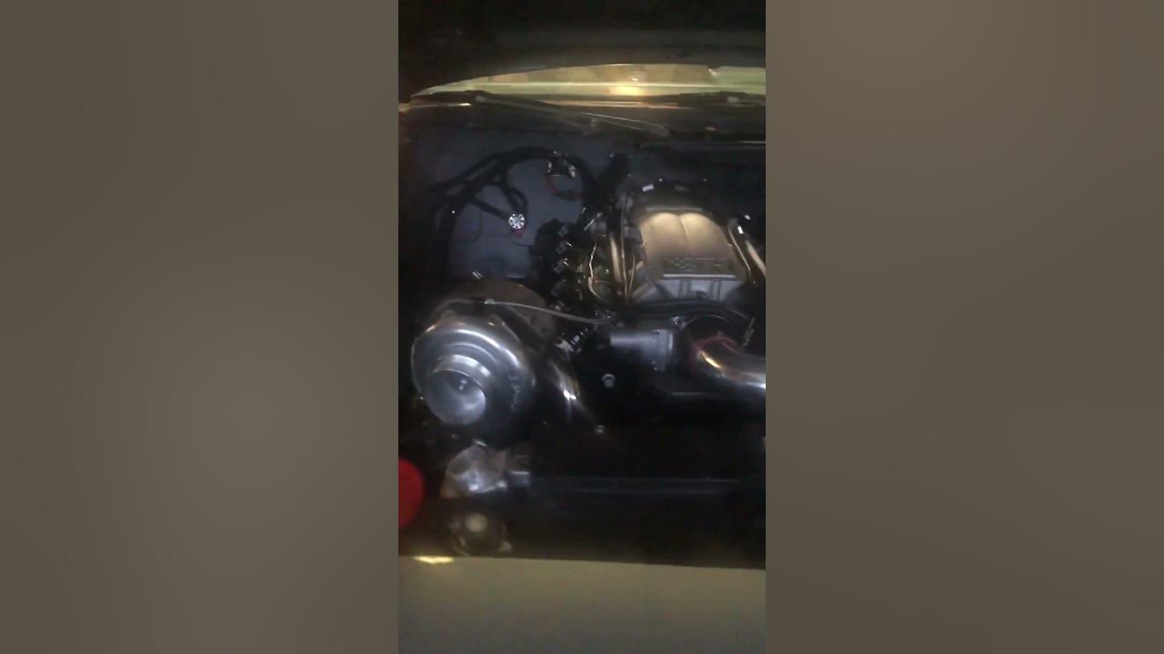 On 3 G body turbo kit 78/75 first start. 6.0 L96 Trick flow LS3 Heads