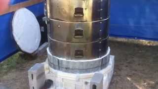 Phoenix Clay Company - Pottery - Preheating Cone 10 Modified Kiln