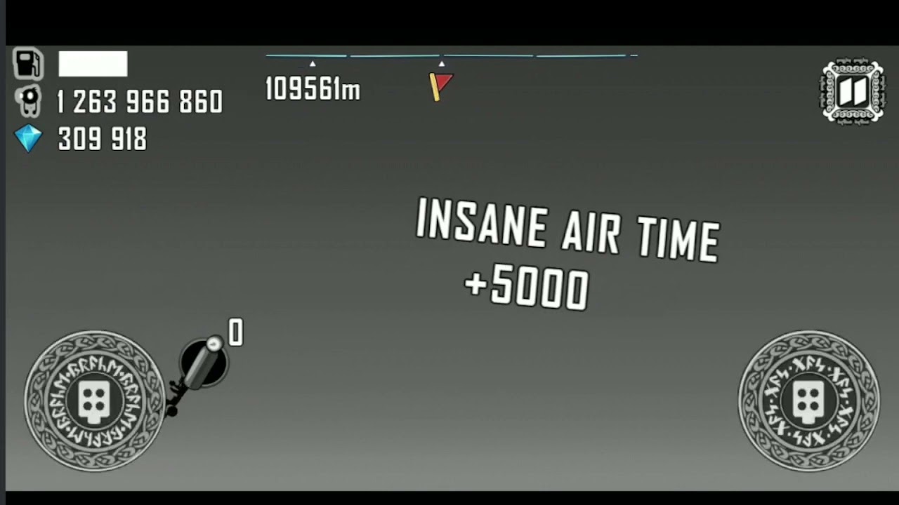 Hill Climb Racing: Ragnarok + Police Car - 133450m {wr}