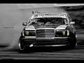 Mercedes Benz w123 TurboDiesel from Hell Burnout & Sideways
