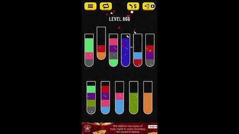 Water Sort Puzzle Level 866