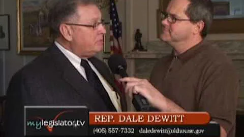 Interview with Rep. Dale Dewitt 02 19 09