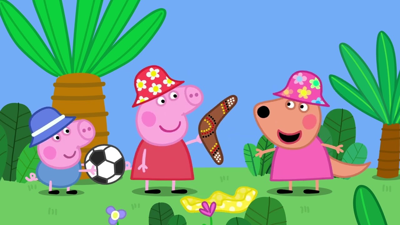 Peppa Pig Learns to Surf