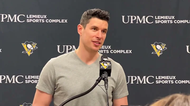 Sidney Crosby cracks up, wants Letang and Malkin b...