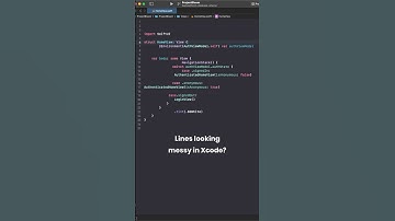 Xcode Spacing Hack #xcode #swift #swiftui #coding #programming