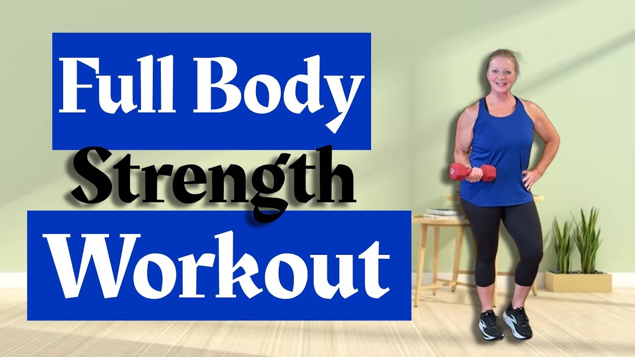 20 Minute Total Body Strength Training | At Home Workout For Women ...