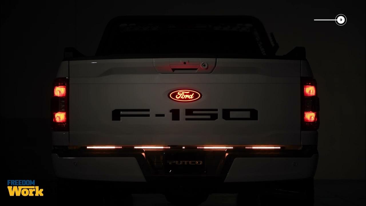 Putco Freedom Work Blade LED Tailgate Light Bars YouTube