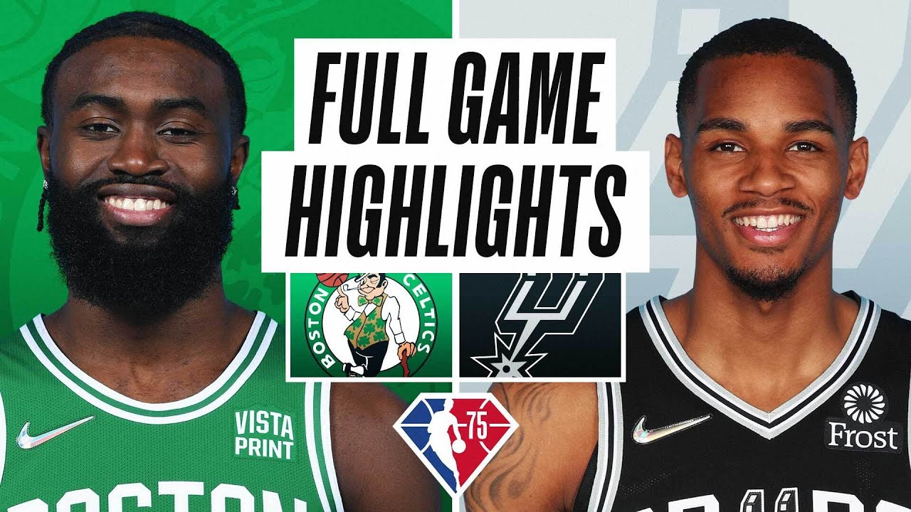 CELTICS at SPURS | FULL GAME HIGHLIGHTS | November 26, 2021 - NBA