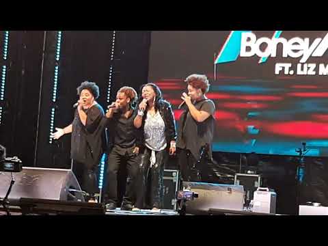 2022.09.17 Boney M. Feat. Liz Mitchell - Brown Girl In The Ring, Live Budapest, 80'S Disco 2