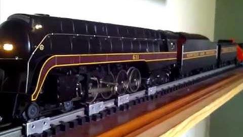 mth n&w class j 611 norfolk and western steam