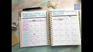 January Scripture Writing & Day Designer Setup