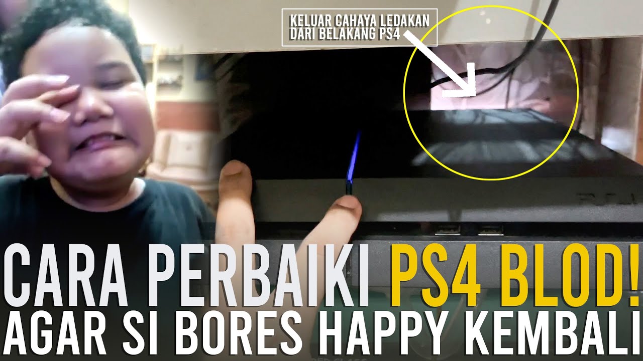 Cara Perbaiki PS4 BLOD
