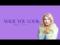 Made You Look pink hoodie - Meghan Trainor lyrics Sticker for