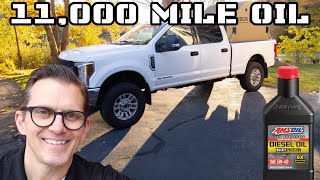 11,000 Mile Amsoil Oil Analysis With The Motor Oil Geak