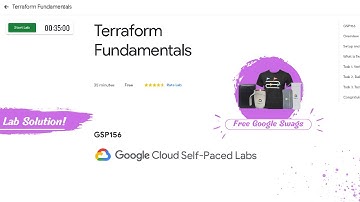 Terraform Fundamentals Lab solution || GSP156 || Free Google Swags || Terraform init
