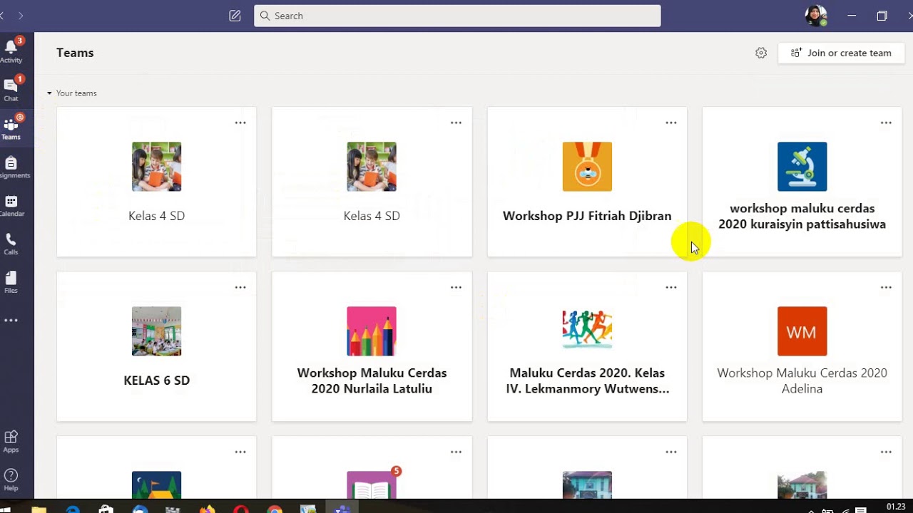New Update CARA MENDAPATKAN KODE DARI MICROSOFT TEAMS UNTUK JOIN DIKELAS