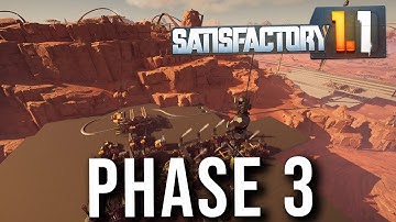 Phase 3 Complete! Day 13 | SATISFACTORY Dune Desert Start