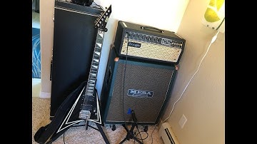 Mesa Boogie Mark vs Rectifier lead tone comparo. ESP. V30.