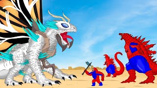 Evolution Of SPIDER GODZILLA x KONG vs Evolution Of MOTHRA x SHIMO : Who Is The King Of Monster?