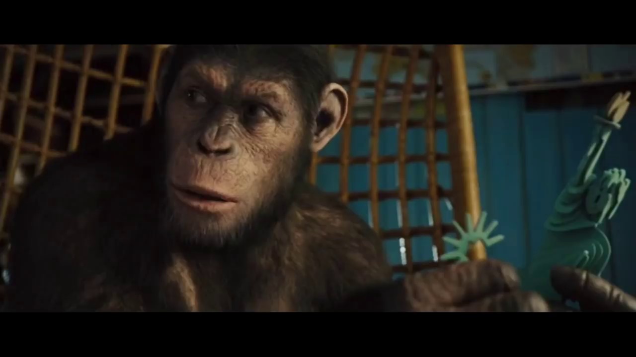 Caesar vs Neighbor Fight Scene Rise of the Planet of the Apes