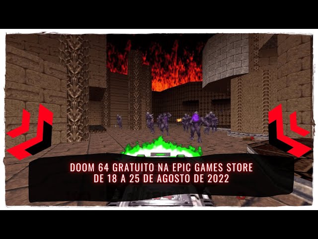 DOOM 64 está gratuito na Epic Games Store